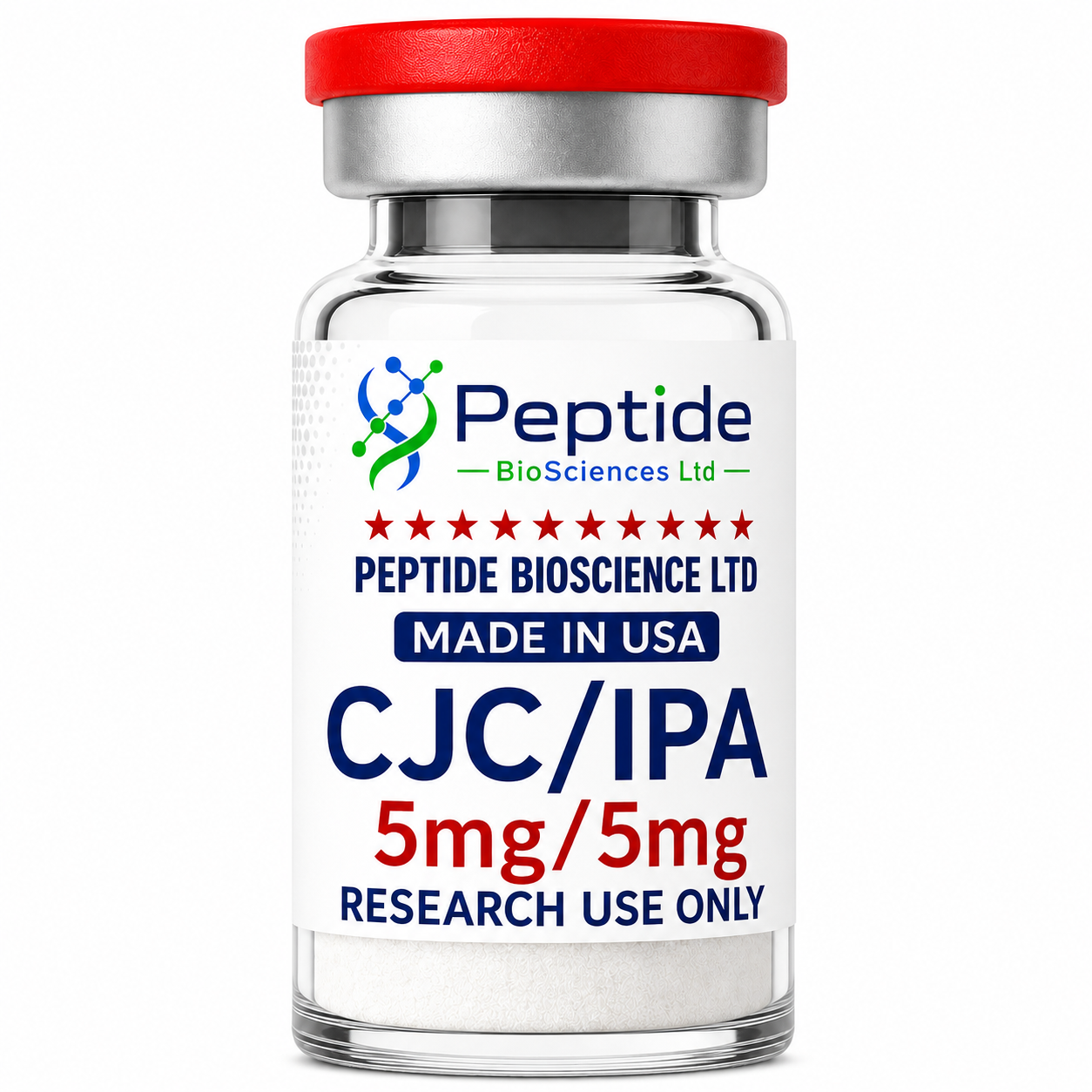 CJC-1295 - Ipamorelin Blend 5mg-5mg CJC-1295 / Ipamorelin Blend 5mg/5mg for sale
